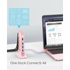 LENTION Docking Station USB C con PD 100W, HDMI 4K,