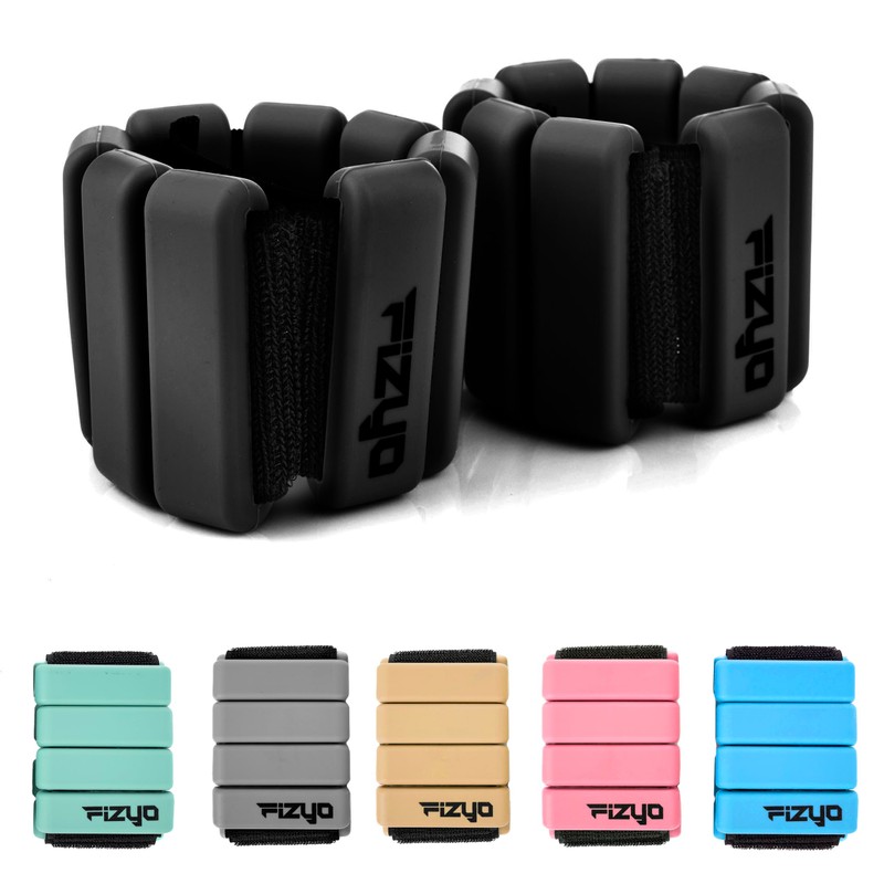 Fizyo Adjustable Wrist Weights - Set of 2 Durable Portable