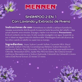 Shampoo Mennen Hidratación y Equilibrio Lavanda 700 ml