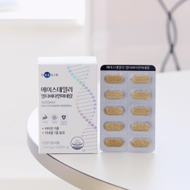 Oresin Ace Daily Multivitamin Mineral - 60 tablets (11 types of vitamins, 7 types of minerals, energy antioxidant immune function) / 오레진 에이스데일리 멀티비타민미네랄 - 60정 (비타민11종. 미네랄7종. 에너지 항산화 면역기능)