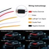 Carbon Fiber Light Up Car Spoiler Universal Exterior Rear Roof