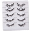 Ardell Adele 5 Count Wispice Black Strip Eyelashes 10 Count