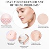 Skin Caring Machine Cold Hot Compress 6 Colors Light Vibration
