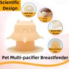 MYHJL 230ML Silicone Puppy Feeder for Multiple Puppies, Puppy Milk