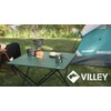 VILLEY 19 in Camping Side Table Aluminum Roll Up Folding