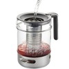 GEFU Teekanne T-PREP 1.500 ml mit Stövchen | Borosilikatglas &