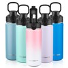 Insulated water bottle with Straw,18oz Stainless Steel Water Bottle for