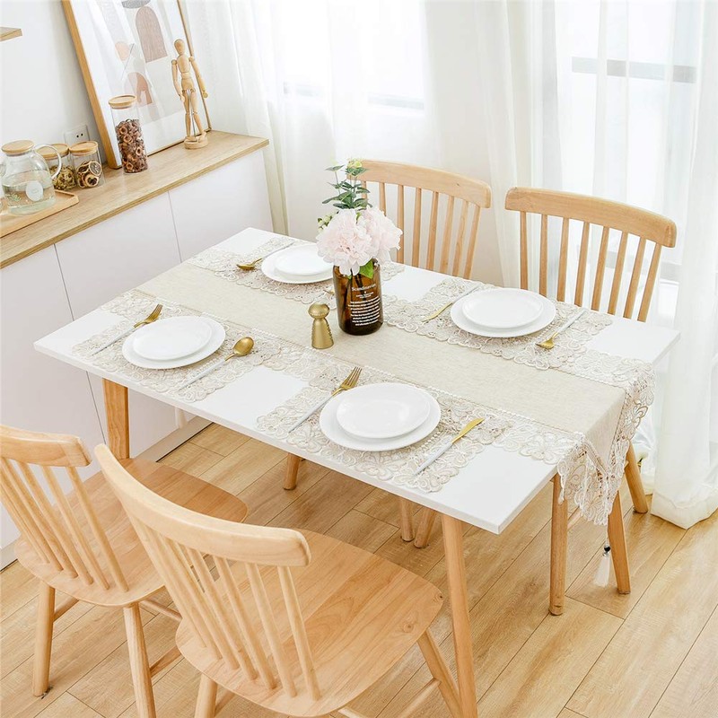 18 x 12 inch Table Mats Washable Table placemats Set