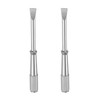 sourcing map 2pcs Mini Bracelet Screwdriver 4mm Titanium Steel Slotted