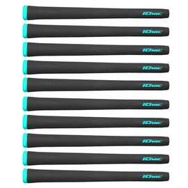 [10 pieces] Matsuyama Pro Model Iomic IOmic X Grip, Hard Feeling Grips for Wood & Irons (Grip Diameter: M60), IO-X-HM (Set of 10) No Backline)