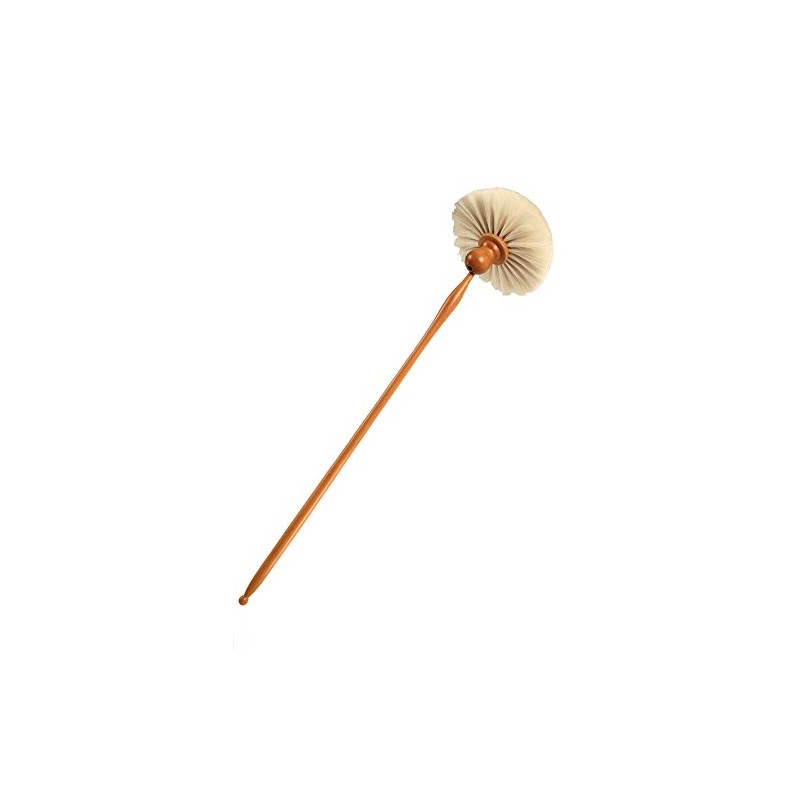 Redecker Goat Hair Cobweb Broom with Waxed Beechwood Handle, 23-5/8-Inches