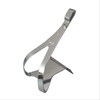MKS Steel Toe Clips, Metallic, XL