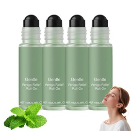 Asheyya 4 Pcs Vertigo Relief Roll On, Dizziness Ease Roller for Daily Care