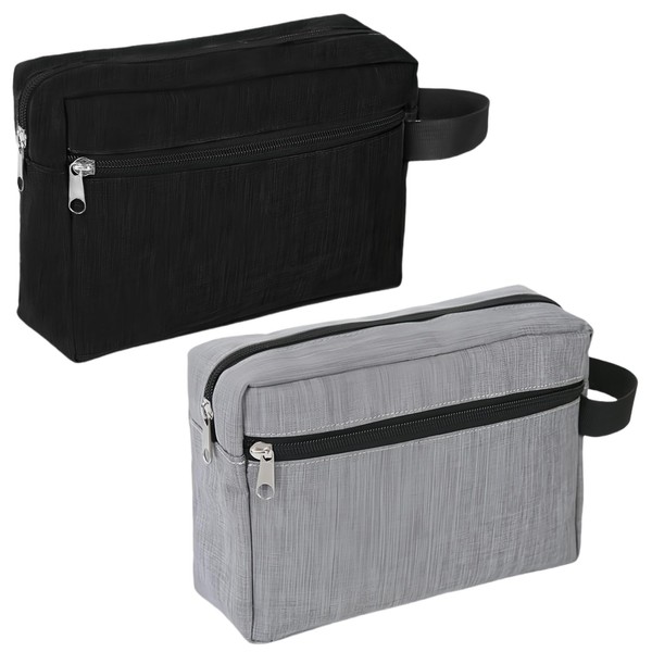 2 PCS Kulturtasche Herren wasserdichte Waschtasche Herren Kosmetiktasche Herren für