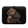 Showudesigns Dachshund Laptop Sleeve Case for Women 17 inch Neoprene