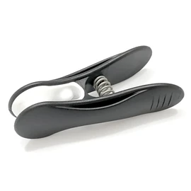 Clothespins, Strong, Non-marking Monotone Clips, 48 Pieces, Black, Clothespins, Pinch, Stylish, Non-Slip, Windproof