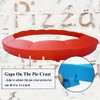 Adjustable Silicone Pie Crust Shields Baking Protectors Cover Ring Fits