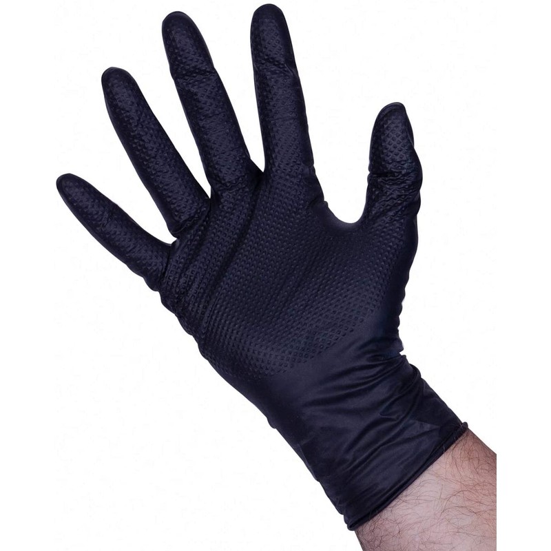 Premium Guard - Nitrile Gloves Heavy Duty 8 Mil Disposable,