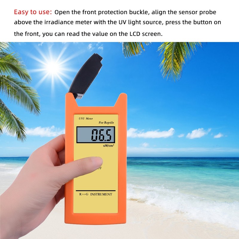 Portable Handheld UV Detector Meter Solar Index Tester for Measuring