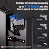 UEAKPIC Mounted Gun Safe for Handgun with Quick Access Sliding