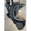 SCOTT NEW, SCOTT TACTICAL M-120 FULL FACEPIECE RESPIRATOR, MEDIUM/LARGE