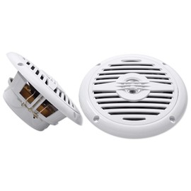Rockville MS525W 5.25" 400W Marine Boat Speakers 4 Ohm, Waterproof IP56, 2-Way Audio, Anti-UV Build, Perfect for Boats and Outdoor Use (Pair)