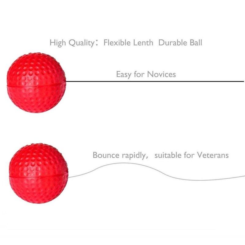 INF Headband with reflex ball, fighting ball with headband for