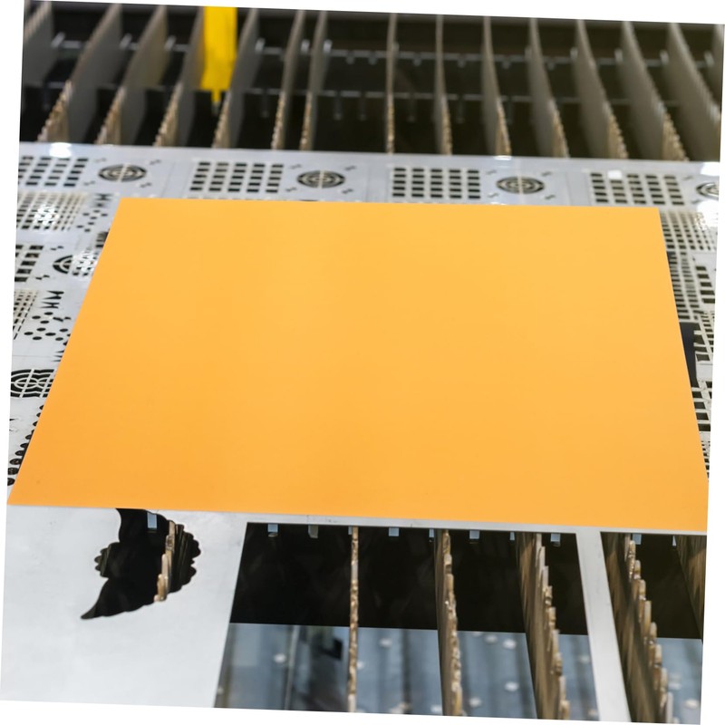 Hohopeti 2pcs Industrial Aluminum Plate A4 Size DIY Aluminum Sheet