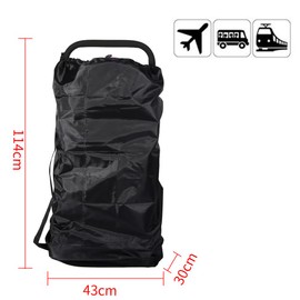 Bavooty Buggy bag airplane, transport bag, pram, protective pram, airplane, transport bag, pram bag, airplane, pram transport bag, aircraft, 114 x 39 x 30 cm, black, Airplane transport bag01