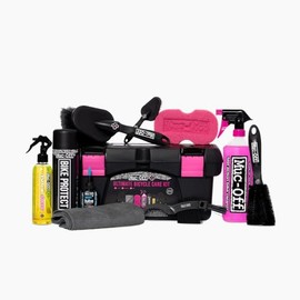 Muc-Off Ultimate Bicycle Cleaning Kit - Must-Have Kit to Clean, Protect and Lube Your Bike - Includes Bike Cleaner, Bike Protect, Brushes and More
