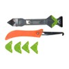 Caulking Tool Kit Glue Cleaning Silicone Grout Removal Scraper Set