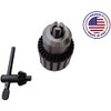 Drill Chuck Fits - Tail Stock Delta 46-460 Wood Lathe