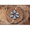 Lebensquelle Plus Hematite Drop Pendant, Drilled Tumbled Stone Pendant with