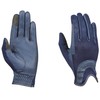 Dublin Pull On Glitter Mesh Back Riding Gloves, Navy, Medium/7
