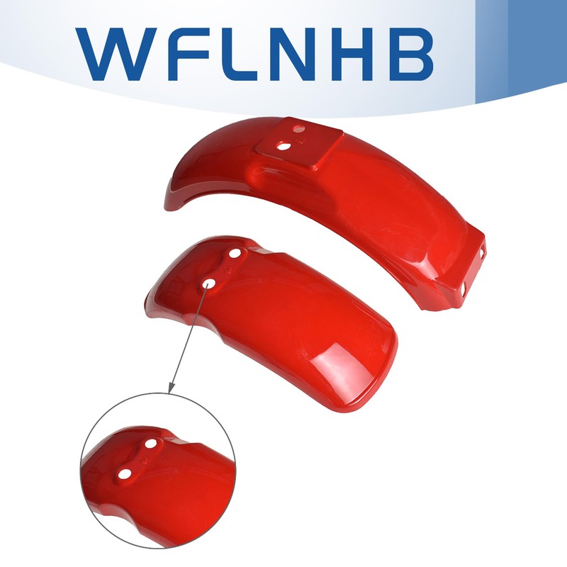 WFLNHB Plastic Body Front Rear Mudguard Replacement for Honda Z50
