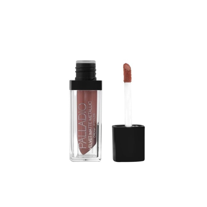 Palladio Labial Velvet Matte Metálico, Posh