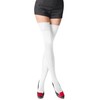 Romartex Opaque 80 Denier Microfibre Hold Ups Stockings, M, white