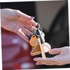SAFIGLE 3pcs Baseball Keychain Mini Softball Keychains Stylish Bag Accessories