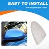 Car Door Rearview Mirror Cover Cap Housing Protective Cover for