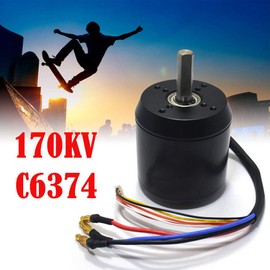 Efficience Brushless Motor C6374 Skateboard Efficience Sensored Brushless Motor for DIY Electric Skateboard Longboard Device 170KV 2.9KW