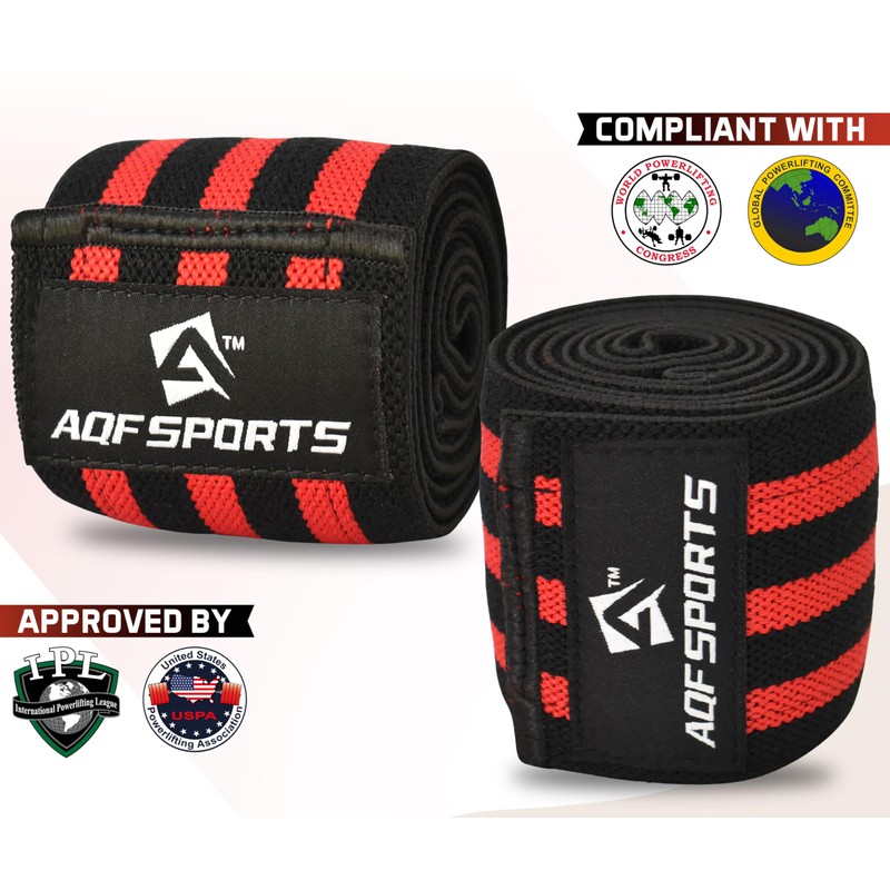 AQF Elbow Wraps for Weightlifting Gym Elbow Support - Heavy