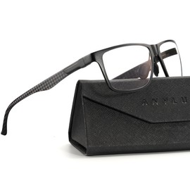 ANYLUV Reading-Glasses-Men Mens Reading Glasses: Blue Light Reader Glasses Carbon Fiber Computer Screen Blocking