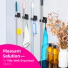 DOMAXCAI 8 Pack Broom Holder Wall Mount, Upgraded Broom Holder,