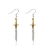 BEKECH Percy Movie Inspired Necklace Percy Fans Jewelry Sword Key