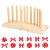 Bow Maker Wooden Wreath Bow Maker Tool and Portable Wooden