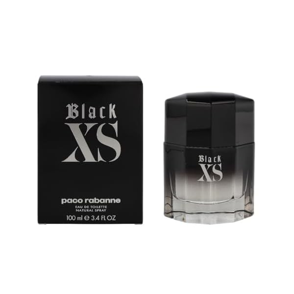 Black XS Excess by Paco Rabanne for Men 3.4 oz