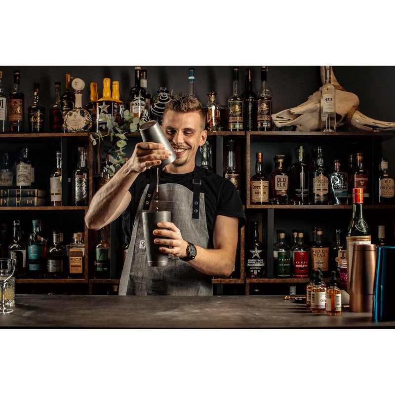 Barfly Cocktail Tin, Set (18 oz and 28 oz), Vintage