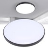 48W LED Ceiling Lamp Ultrathin With Black Border PC White