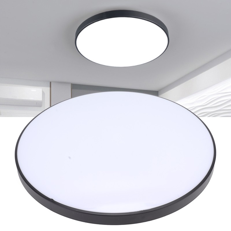48W LED Ceiling Lamp Ultrathin With Black Border PC White