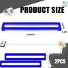 2Pcs Mahjong Line Finder, Mahjong Card Line Guide Bright Acrylic